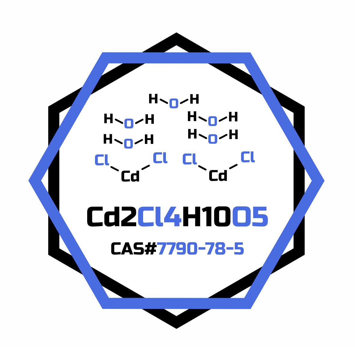 Cadmium Chloride Hemipentahydrate 79.5-81% ACS Reagent