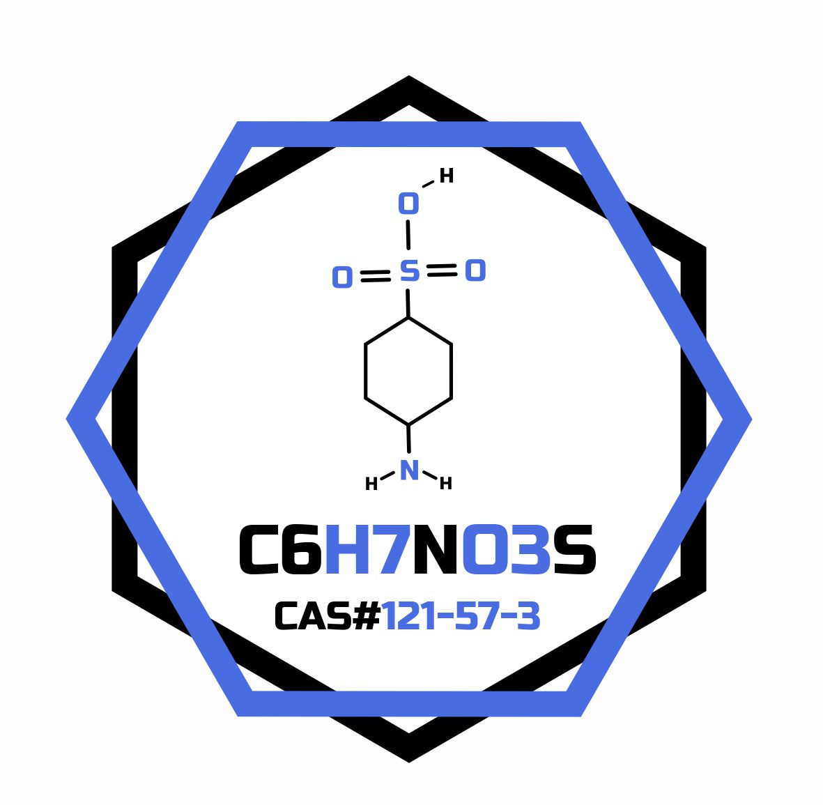 Sulfanilic Acid 99% ACS Reagent, CAS 121-57-3